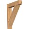 Ekena Millwork Traditional Arts & Crafts Smooth Outlooker, Western Red Cedar, 7 1/2"W x 32"D x 38"H OUT08X32X38TRA03SWR - alternate 1